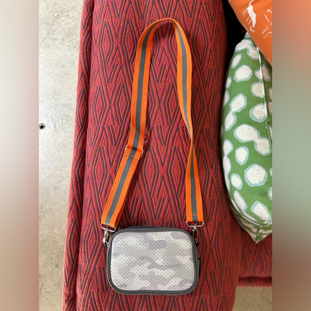 Camo crossbody bag